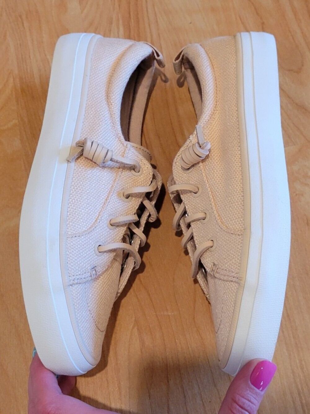 Sperry Women's Crest Vibe Canvas Sneakers Size 6 New - Picture 4 of 9